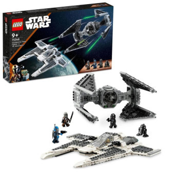 LEGO® Star Wars 75348 Mandalorianská stíhačka třídy Fang proti TIE Interceptoru
