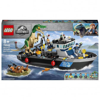 LEGO® Jurasic World 76942 Útěk Baryonyxe z lodě