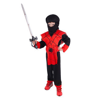 Dětský kostým červený Ninja (S) 4 - 6 let e-obal