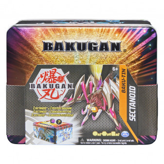 Spin Master Bakugan plechový box s exkluzivním Bakuganem s4