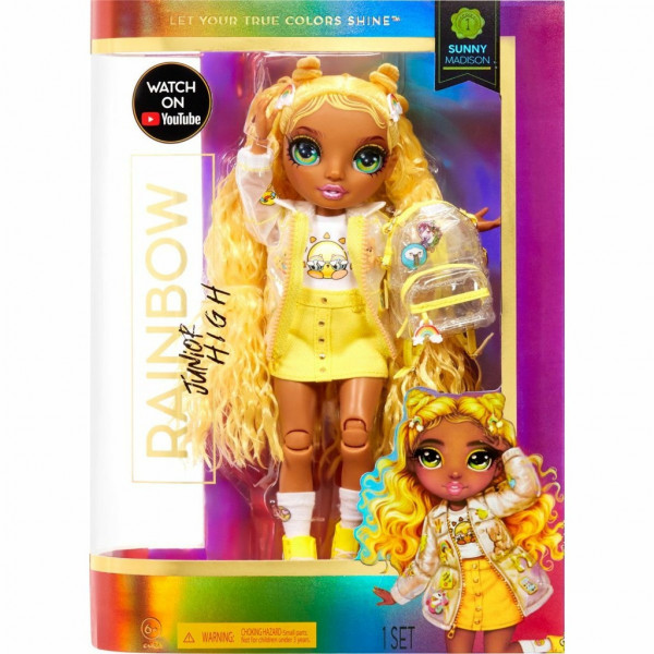 MGA Rainbow High Junior Fashion panenka - Sunny Madison
