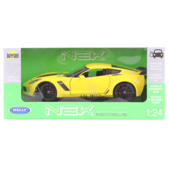 Welly model Chevrolet Corvette Z06 2017 1:24