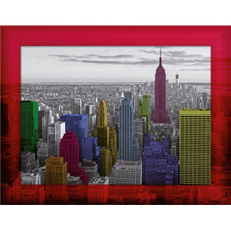 Ravensburger puzzle New York panorama 500 dílků kompletní set