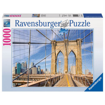 Ravensburger puzzle Pohled z Brooklynského mostu 1000 dílků