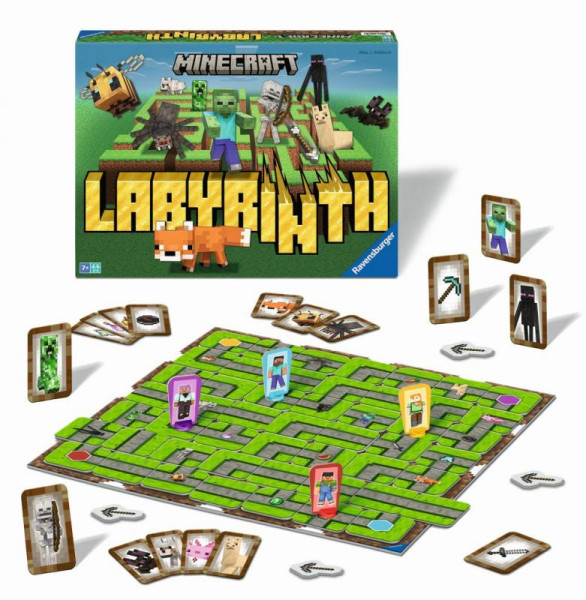 Ravensburger Labyrinth Minecraft hra