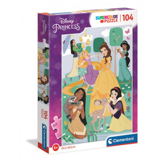 Clementoni 25736 Puzzle Disney princezny 104 dílků