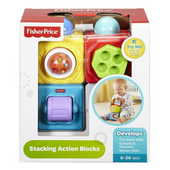 Mattel Fisher Price FP akční kostky DHW15