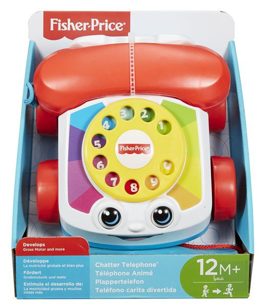 Mattel tahací telefon Fisher Price FGW66