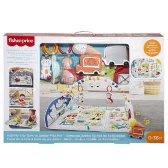 Mattel Fisher Price Hrací dečka s aktivitami GJD41