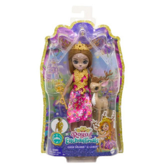 Mattel Enchantimals Panenky kolekce Royal - Queen Daviana GYJ11