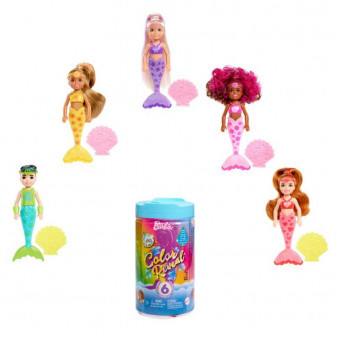 Mattel BRB Barbie Color Reavel Chelsea mořská panna HCC75