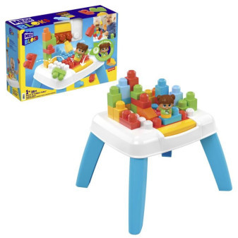 Mattel Mega Bloks Stoleček postav a rozházej kostky HHM99