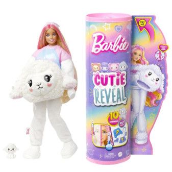 Mattel Barbie Cutie Reveal Barbie pastelová edice - ovce HKR03