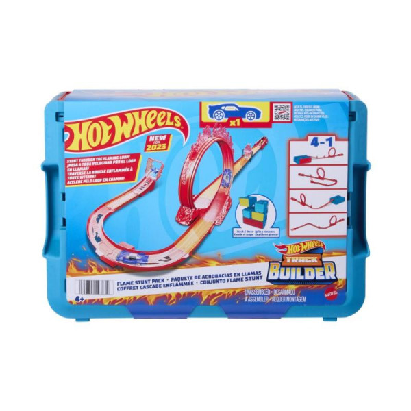 Mattel Hot Wheels Track Builder Ohnivá dráha HMC04