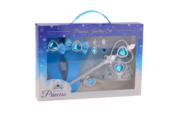 Frozen Sada šperků+střevíčky pro Ledovou princeznu