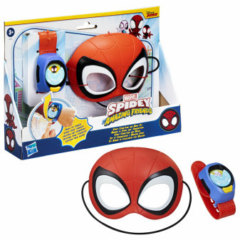 Hasbro Spiderman Spideyho komunikátor a maska F3712
