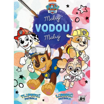Models Omalovánky maluj vodou Tlapková patrola Paw Patrol A4