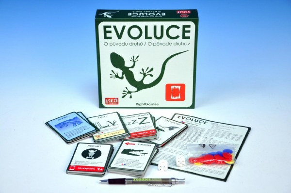 Pexi Evoluce - O původu druhů společenská hra v krabici