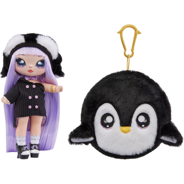 MGA Na! Na! Na! Zimní panenka Lavender Penguin