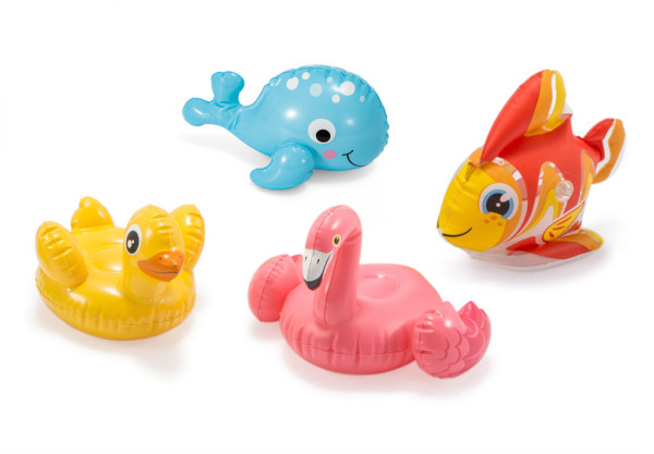 Intex 58590 nafukovací hračka do vody zvířátka různé druhy cca 20 cm
