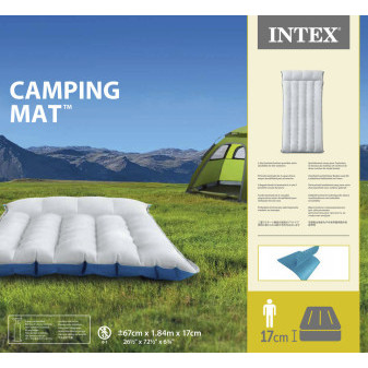 Intex 67997 Nafukovací matrace Camping 67 cm x 1,84 cm x 17 cm