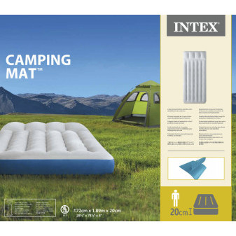 Intex 67998 Nafukovací matrace Camping 72 cm x 1,89 m x 20 cm