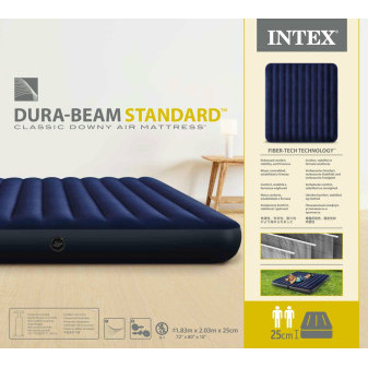 Intex 64755 Nafukovací postel Standard King 183 cm x 203 cm