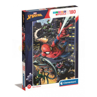 Clementoni 29782 puzzle 180 dílků Marvel SpiderMan