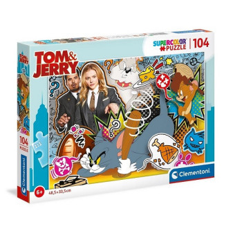Clementoni 27515 Puzzle Tom a Jerry 104 dílků