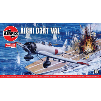 Airfix Classic  Kit VINTAGE letadlo A02014V - Aichi D3A1 'Val' (1:72)