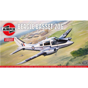 Airfix Classic Kit VINTAGE letadlo A02025V - Beagle Basset 206 (1:72)