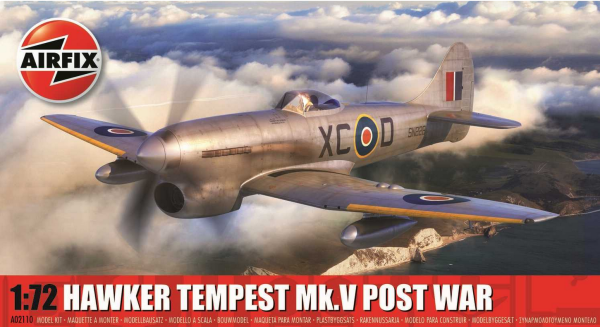 Airfix Classic Kit letadlo A02110 - Hawker Tempest Mk.V Post War (1:72)