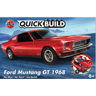 Airfix Quick Build auto J6035 - Ford Mustang GT 1968