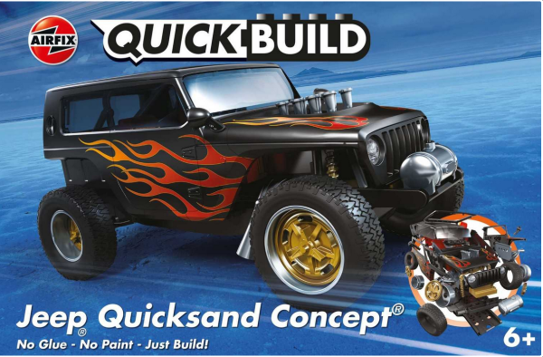 Airfix Quick Build auto J6038 - Jeep 'Quicksand' Concept