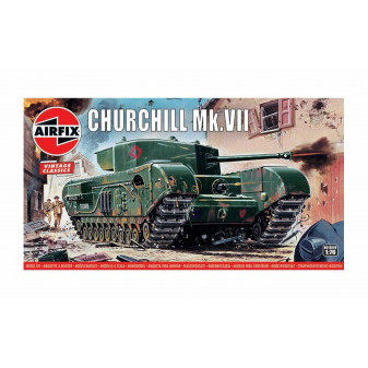 Airfix A01304V Classic Kit VINTAGE tank Churchill Mk.VII (1:76)