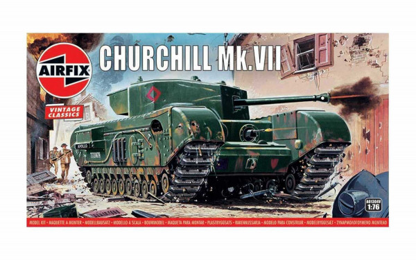 Airfix A01304V Classic Kit VINTAGE tank Churchill Mk.VII (1:76)
