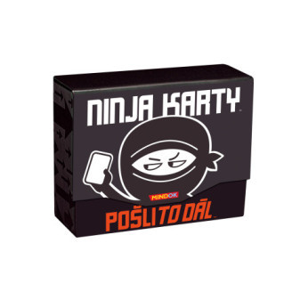 Mindok  Ninja karty: Pošli to dál
