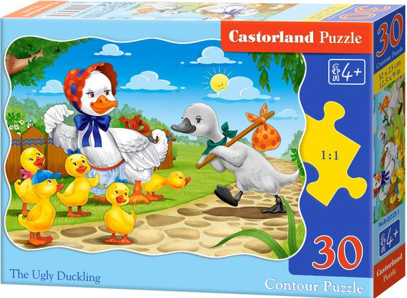 Castorland 3723 puzzle Ošklivé káčátko 30 dílků