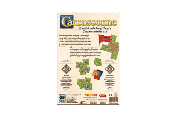 Mindok Carcassonne:Balíček mini 1