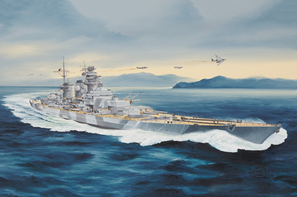 Trumpeter Model  05371 DKM H Class Battleship