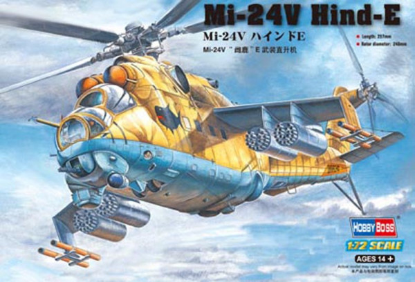 Hobby Boss Model Mi-24 V Hind-E 1:72