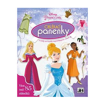 Models Oblékací panenky 85 oblečků Disney Princess