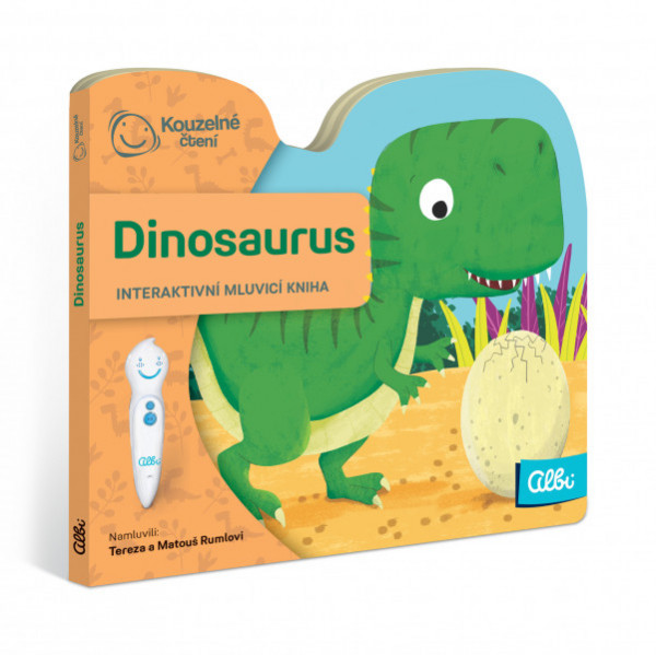 Albi Kouzelné čtení Minikniha s výsekem Dinosaurus