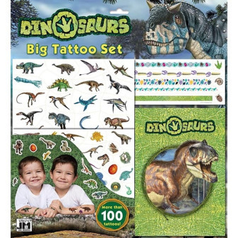 Models Velký set s tetováním Dinosauři