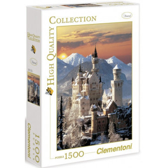 Clementoni 31925 Puzzle 1500 dílků Zámek Neuschwanstein