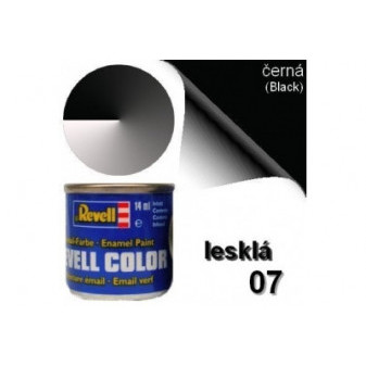 Revell 32107 barva lesklá černá (black gloss)