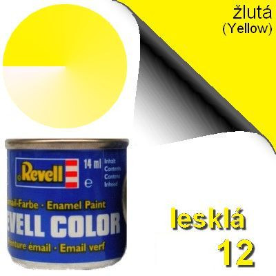 Revell 32112 barva emailová žlutá lesklá (yellow gloss)
