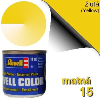 Revell 32115 barva emailová matná žlutá (yellow mat)
