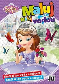 Models Omalovánky maluj vodou A5 Princezna Sofie