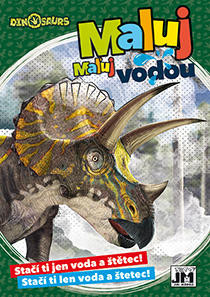 Models Omalovánky maluj vodou A5 Dinosauři